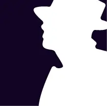 DHU détective logo noir