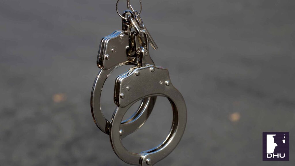 Menottes de police